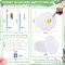 16-Pack Pre-Drawn Canvas Paint Kit for Adults – 8x10 Preprinted Framed Paint and Sip Party Supplies with Easels, Brushes, Palettes, and Aprons (Garden Theme, 16 Sets)